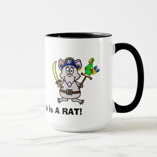 Pirate Rat Tasse (Rechts)