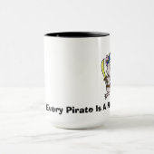 Pirate Rat Tasse (Zentrum)