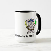 Pirate Rat Tasse (VorderseiteRechts)