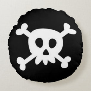 Pirate Round Pillow Rundes Kissen