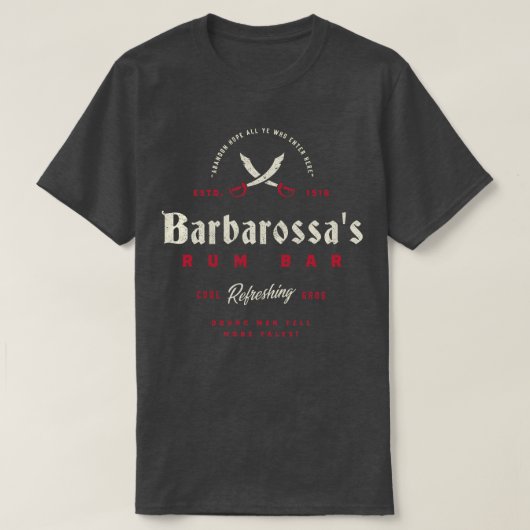 Pirate Rum T-Shirt (Design vorne)