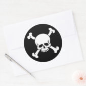 Pirate Runder Aufkleber (Umschlag)