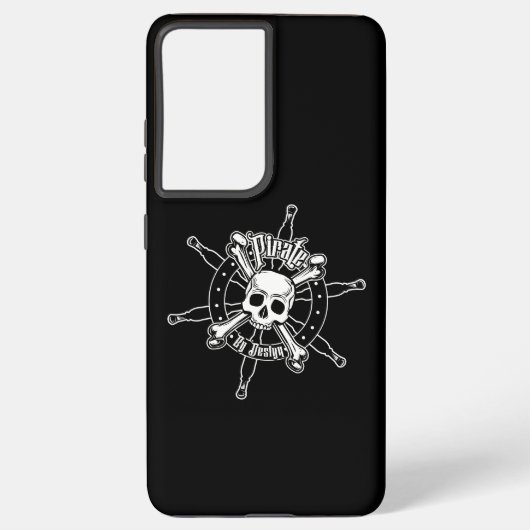Pirate Samsung Phone Case S21 Ultra Galaxy Hülle (Rückseite)