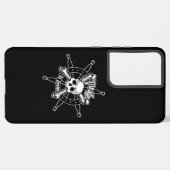 Pirate Samsung Phone Case S21 Ultra Galaxy Hülle (Linke Seite)