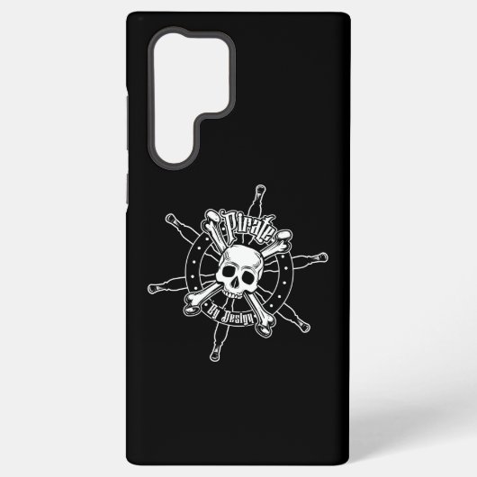 Pirate Samsung Phone Case S22 Ultra Galaxy Hülle (Rückseite)