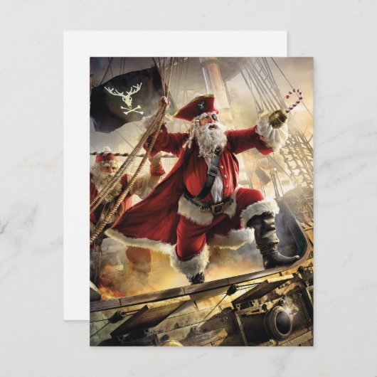 Pirate Santa (Vorne/Hinten)