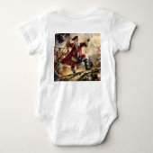 Pirate Santa Baby Strampler (Rückseite)