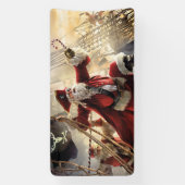 Pirate Santa Banner (Vertikal)