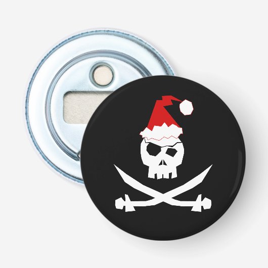 Pirate Santa Bottle Opener Flaschenöffner (Vorderseite)