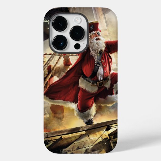 Pirate Santa Case-Mate iPhone Hülle (Rückseite)