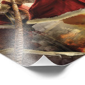 Pirate Santa Fotodruck (Ecke)