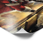 Pirate Santa Fotodruck (Ecke)