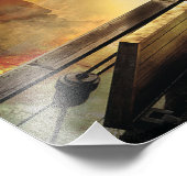 Pirate Santa Fotodruck (Ecke)