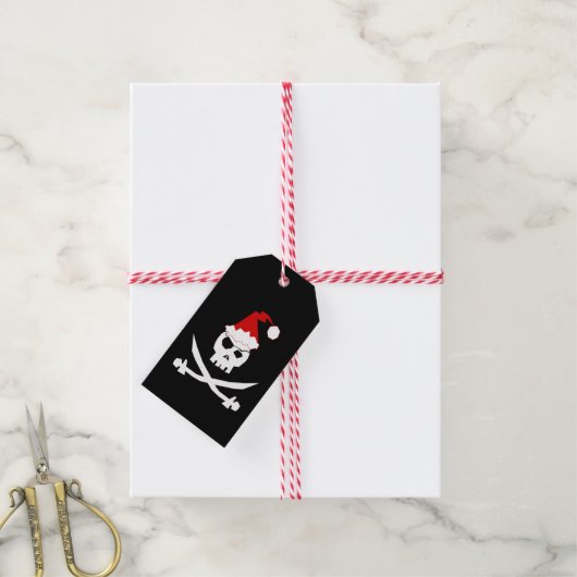 Pirate Santa Geschenkanhänger (Mit Garn)