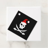 Pirate Santa Geschenkanhänger (Beispiel)