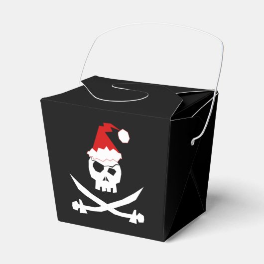 Pirate Santa Geschenkschachtel (Vorderseite)