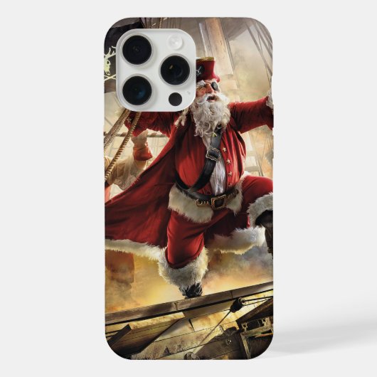 Pirate Santa iPhone Hülle (Rückseite)