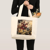 Pirate Santa Jumbo Stoffbeutel (Vorderseite (Produkt))