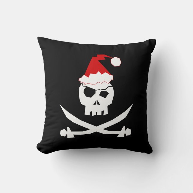 Pirate Santa Kissen (Vorderseite)