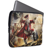 Pirate Santa Laptopschutzhülle (Vorne Rechts)