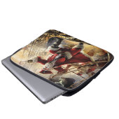 Pirate Santa Laptopschutzhülle (Vorne Knopf)