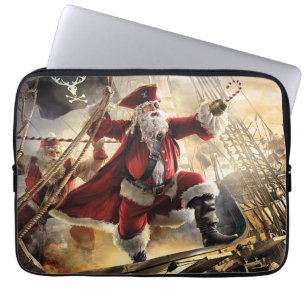 Pirate Santa Laptopschutzhülle