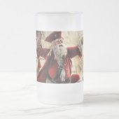 Pirate Santa Mattglas Bierglas (Mittel)