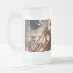 Pirate Santa Mattglas Bierglas