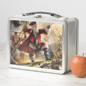 Pirate Santa Metall Brotdose (Beispiel)