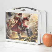 Pirate Santa Metall Brotdose (Beispiel)