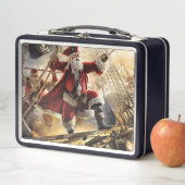 Pirate Santa Metall Brotdose (Beispiel)