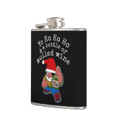 Pirate Santa Mulled Wein Weihnachten Flachmann (Links)