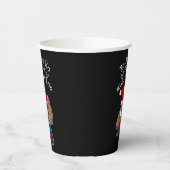 Pirate Santa Mulled Wein Weihnachten Pappbecher (Links)