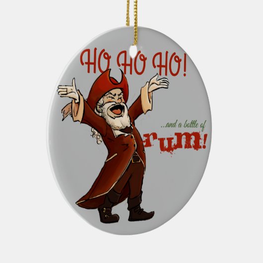 Pirate Santa Ornament (Rechts)