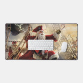 Pirate Santa Schreibtischunterlage (Tastatur & Maus)