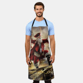 Pirate Santa Schürze (Getragen)