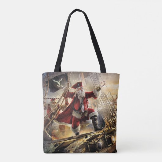 Pirate Santa Tasche (Rückseite)
