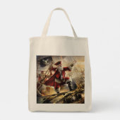 Pirate Santa Tragetasche (Rückseite)