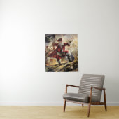 Pirate Santa Wandteppich (Beispiel)