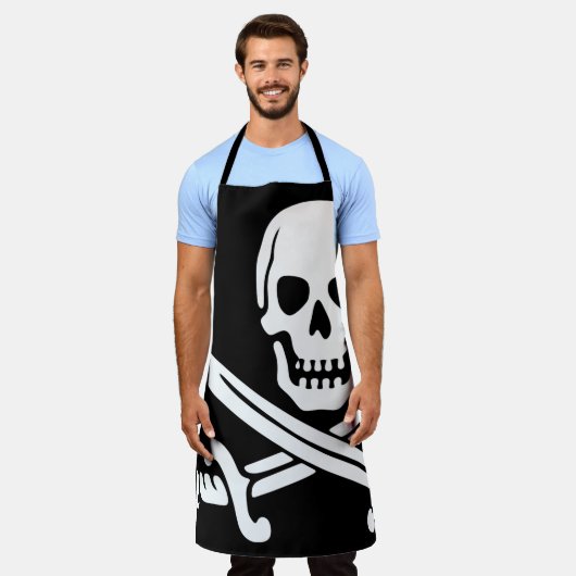 Pirate Schürze (Getragen)