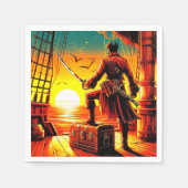 Pirate Serviette (Vorderseite)