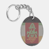 PIRATE SEVEN SKULL BY MASANSER PIXELAT SCHLÜSSELANHÄNGER (Vorderseite links)