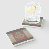 PIRATE SEVEN SKULL BY MASANSER PIXELAT STEINUNTERSETZER (Seitenansicht)