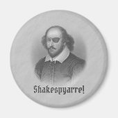 Pirate Shakespeare Magnet (Vorne)