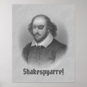 Pirate Shakespeare Poster (Vorne)
