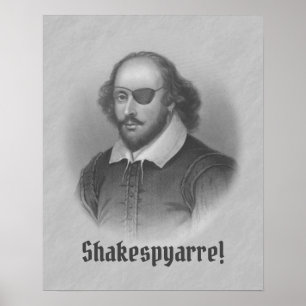 Pirate Shakespeare Poster