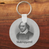Pirate Shakespeare Schlüsselanhänger (Vorderseite)