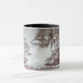 PIRATE SHIP BATTLE IN BLACK TASSE (Zentrum)