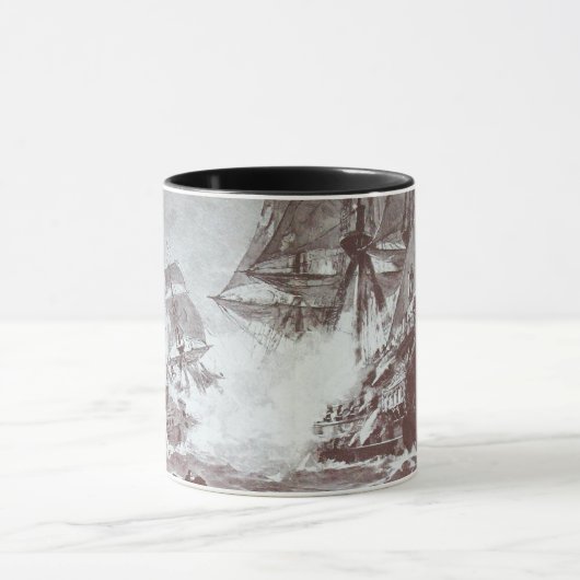 PIRATE SHIP BATTLE IN BLACK TASSE (Zentrum)