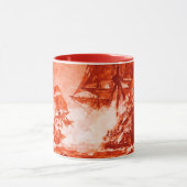 PIRATE SHIP BATTLE IN RED  TASSE (Zentrum)